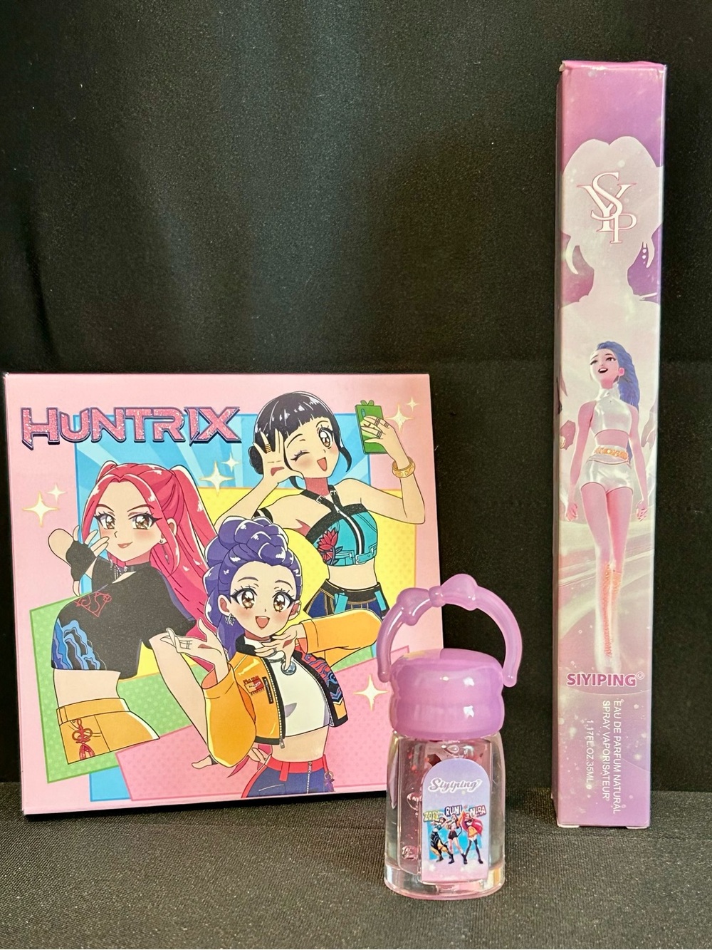 Kpop eyeshadow pallet lip gloss and more
